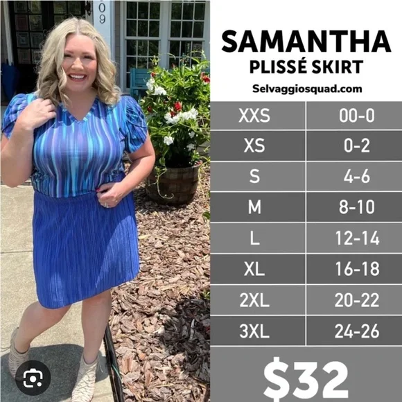 Lularoe Samantha skirt - Picture 2 of 3